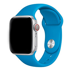 Ремінець Apple Watch 38 / Watch 40, Sport Band, Light Blue, Синій