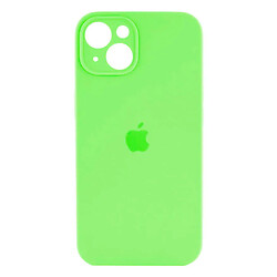 Чохол (накладка) Apple iPhone 14, Original Soft Case, Зелений