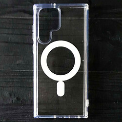 Чохол (накладка) Samsung S908 Galaxy S22 Ultra, Silicone Classic Case, MagSafe, Прозорий