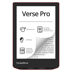 Електронна книга PocketBook 634 Verse Pro, Червоний