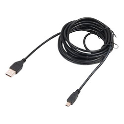 USB кабель Cablexpert, MiniUSB, 3.0 м., Черный