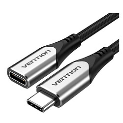 USB подовжувач Vention TABHF, Type-C, 1.0 м., Сірий