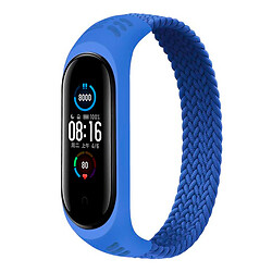 Ремінець Xiaomi Mi Band 5 / Mi Band 6, BeCover Elastic Nylon, Deep Blue, Синій