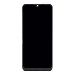 Дисплей (екран) Huawei Honor X6a, High quality, З сенсорним склом, Без рамки, Чорний