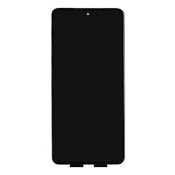 Дисплей (екран) Motorola Moto G84, З сенсорним склом, Без рамки, OLED, Чорний