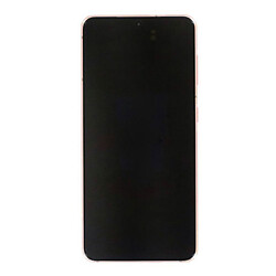 Дисплей (екран) Samsung S911 Galaxy S23, Original (100%), З сенсорним склом, З рамкою, Фіолетовий