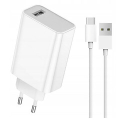 СЗУ Xiaomi, С кабелем, Type-C, Белый