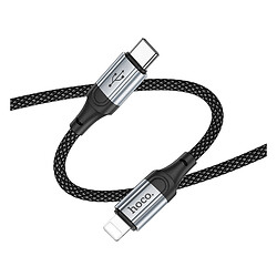 USB кабель Hoco X102, Lightning, 1.0 м., Чорний