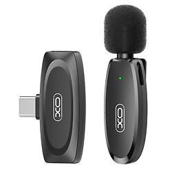 Микрофон петличный XO MKF08A, Черный