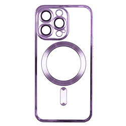 Чохол (накладка) Apple iPhone 13, Metallic Full Camera, MagSafe, Фіолетовий