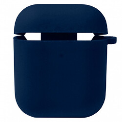 Чехол (накладка) Apple AirPods / AirPods 2, Silicone Classic Case, Midnight Blue, Синий