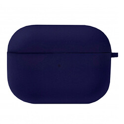 Чохол (накладка) Apple AirPods 3 / AirPods 4 mini, Silicone Classic Case, Midnight Blue, Синій
