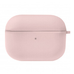 Чохол (накладка) Apple AirPods Pro, Silicone Classic Case, Pink Sand, Рожевий