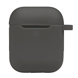 Чохол (накладка) Apple AirPods / AirPods 2, Silicone Classic Case, Dark Grey, Сірий