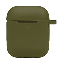 Чохол (накладка) Apple AirPods / AirPods 2, Silicone Classic Case, Army Green, Зелений