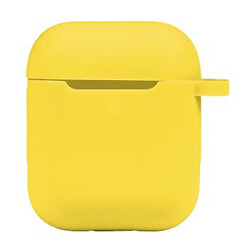 Чохол (накладка) Apple AirPods / AirPods 2, Silicone Classic Case, Canary Yellow, Жовтий