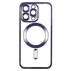 Чехол (накладка) Apple iPhone 12 Pro Max, Metallic Full Camera, MagSafe, Dark Purple, Фиолетовый