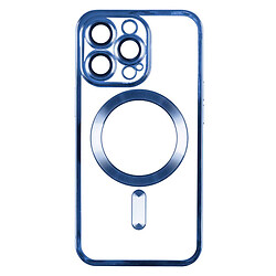 Чехол (накладка) Apple iPhone 12 Pro, Metallic Full Camera, MagSafe, Синий