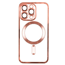 Чохол (накладка) Apple iPhone 13, Metallic Full Camera, Rose Gold, MagSafe, Рожевий