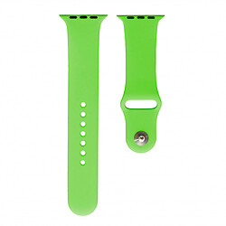 Ремінець Apple Watch 38 / Watch 40, Silicone WatchBand, Lime Green, Зелений