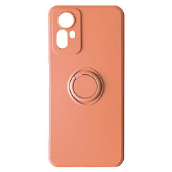 Чохол (накладка) Xiaomi Redmi 12, Ring Color, Рожевий