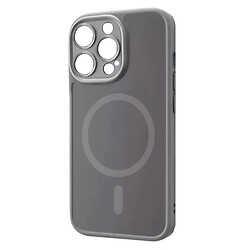Чехол (накладка) Apple iPhone 15 Pro Max, Rock Guard Touch, MagSafe, Titanium Grey, Серый