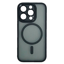 Чохол (накладка) Apple iPhone 15 Pro, Rock Guard Touch, Titanium Black, MagSafe, Чорний