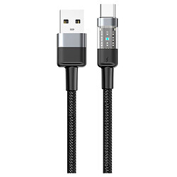 USB кабель Gelius GP-UCN003 Fusion, Type-C, 1.2 м., Черный