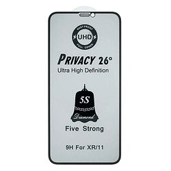 Защитное стекло Apple iPhone 11 / iPhone XR, 5S UHD, Черный