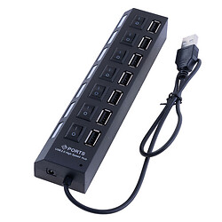 USB Hub YiChen, USB, Чорний