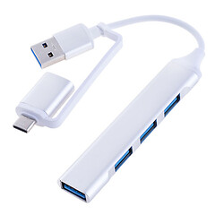 USB Hub YiChen, USB, Белый