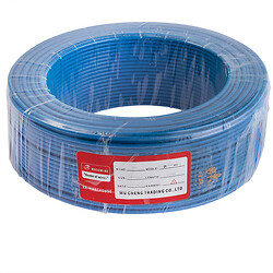 Провід одножильний 2.5mm2 (14AWG/D1.78мм, мідь, PVC), синій
