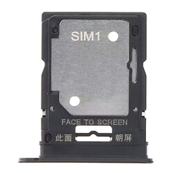 Утримувач SIM-картки Xiaomi Redmi Note 11 Pro 5G, З роз'ємом на карту пам'яті, Чорний