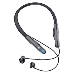 Bluetooth-гарнітура Foneng BL37 Digital Display Neckband, Стерео, Чорний