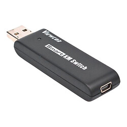 Адаптер Viewcon VE679 Smart KM Switch, USB, MiniUSB, Черный
