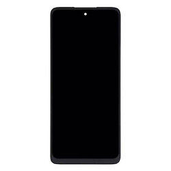 Дисплей (екран) Motorola Moto G54, Original (100%), З сенсорним склом, З рамкою, Чорний