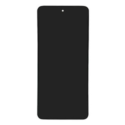 Дисплей (екран) Motorola Moto G84, З рамкою, З сенсорним склом, OLED, Чорний
