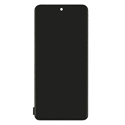 Дисплей (екран) Xiaomi Redmi Note 12 Pro, З сенсорним склом, З рамкою, Amoled, Чорний