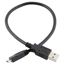 USB кабель Atcom 9174, MiniUSB, 0.8 м., Черный