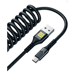 USB кабель Luxe Cube Dynamic, Type-C, 1.5 м., Чорний