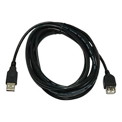 USB подовжувач Cablexpert CCP-USB2-AMAF-6, USB, 1.8 м., Чорний