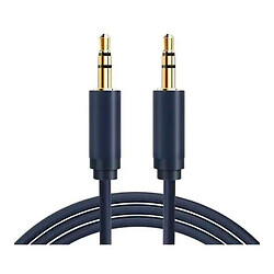 AUX кабель Cabletime CF15H, 3,5 мм., 1.0 м., Чорний