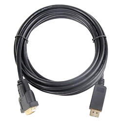 Кабель Cablexpert CC-DPM-DVIM-6, DisplayPort, DVI, 1.8 м., Чорний