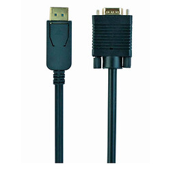 Кабель Cablexpert CCP-DPM-VGAM-6, VGA, DisplayPort, 1.8 м., Чорний
