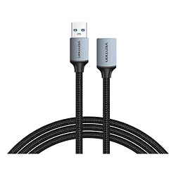 USB подовжувач Vention CBLHF, USB, 1.0 м., Чорний
