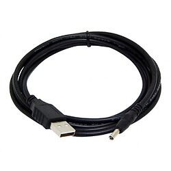 Кабель питания Wi-Fi роутера Cablexpert CC-USB-AMP35-6, USB, 1.8 м., 3.5 мм., Черный