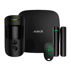 Комплект охранной сигнализации Ajax StarterKit Cam, Черный