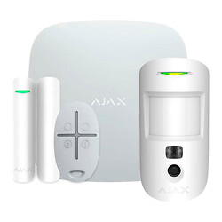 Комплект охоронної сигналізації Ajax StarterKit Cam, Білий