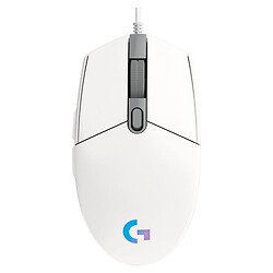 Миша Logitech G102 Lightsync, Білий