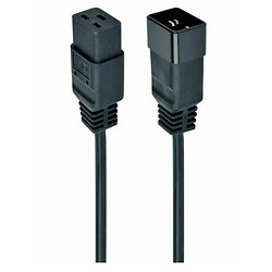Мережний кабель живлення Cablexpert PC-189-C19, 1.5 м., Чорний